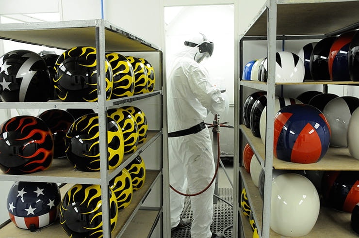 Inside the British motorcycle industry: Davida Helmets