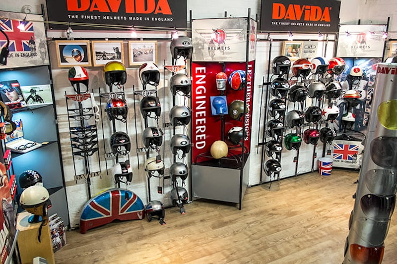 Inside the British motorcycle industry: Davida Helmets