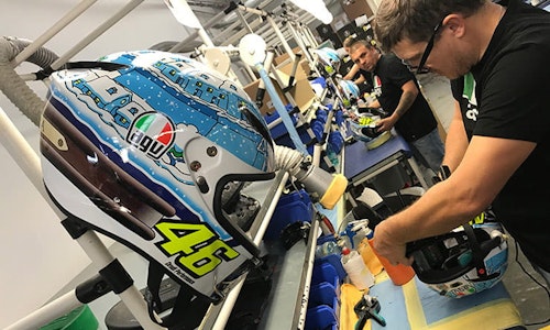 How is Valentino Rossi’s AGV made? | BikeSocial