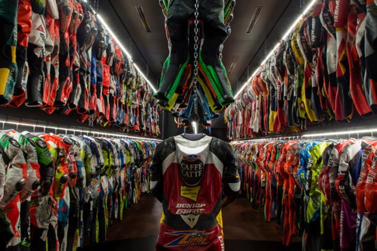 20 years of Rossi’s leathers at new Dainese museum