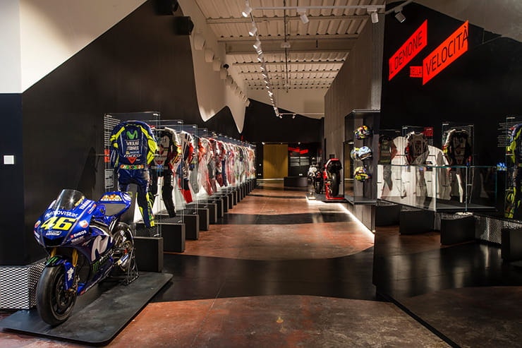 20 years of Rossi’s leathers at new Dainese museum
