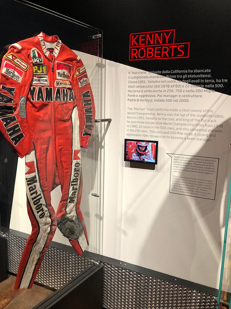 20 years of Rossi’s leathers at new Dainese museum