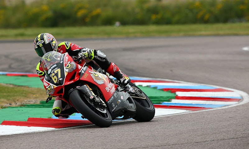 Silkolene lubricated Shane Byrne leads the British Superbike Championship
