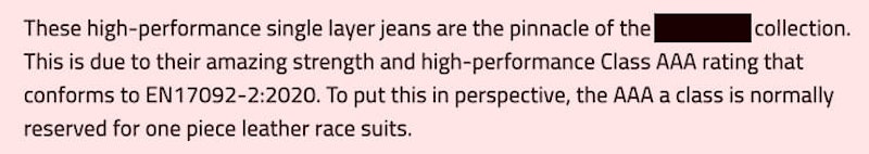Motorcycle clothing safety CE standards_2