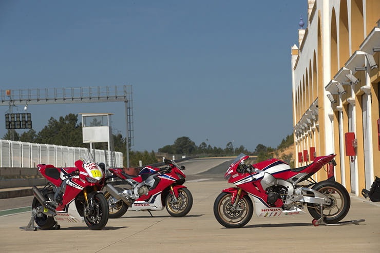 Riding Honda
