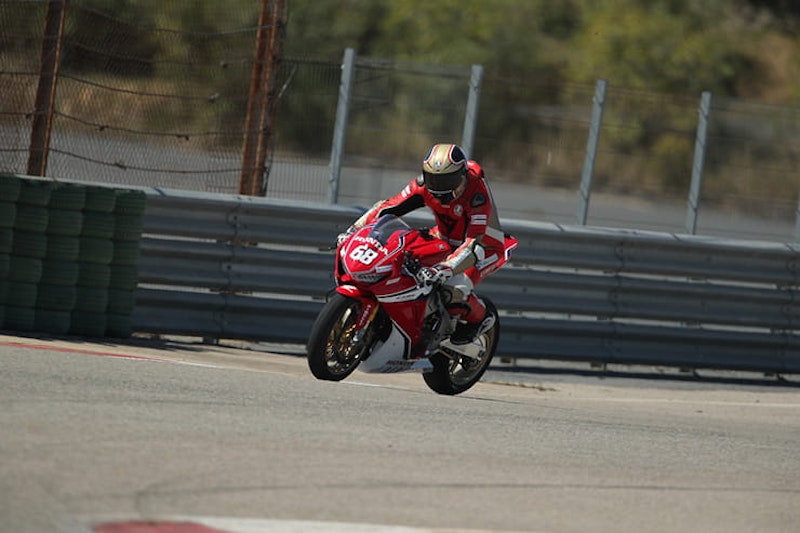 Riding Honda