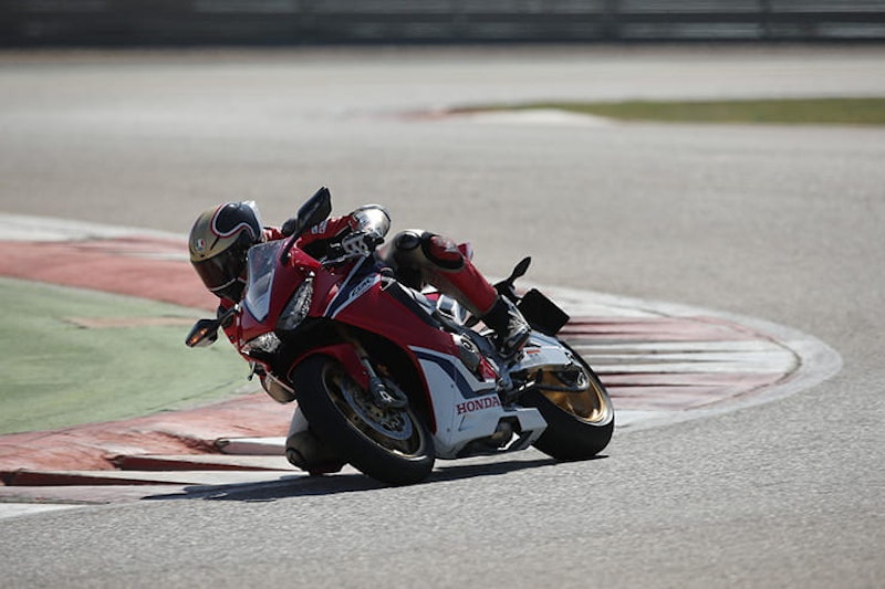 Riding Honda