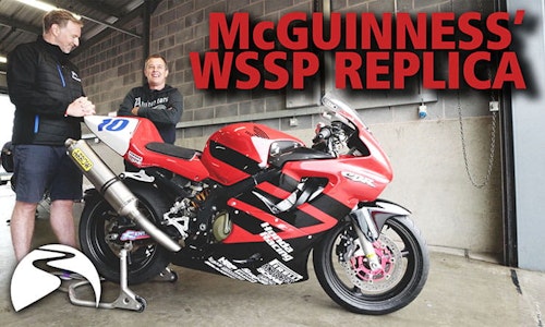 McGuinness builds his own World Supersport replica