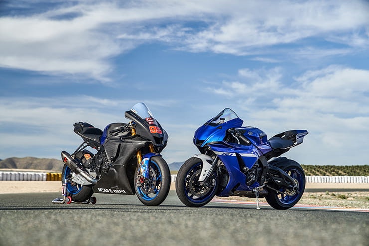 We look at the speed difference between a road-going 2020 Yamaha YZF-R1 and the 2020 McAMS Yamaha R1 to be raced in the Bennetts BSB Championship