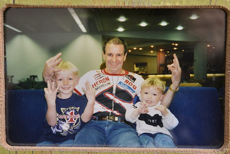 The Mackenzie family c.1988