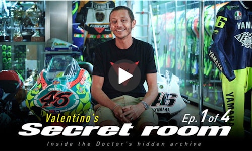 VIDEO: See inside Valentino Rossi’s Secret Room | Dainese