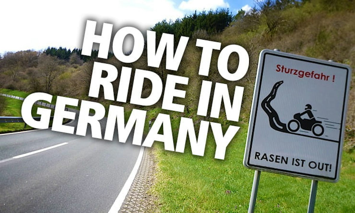 How to ride in Germany: Speed limits, documents, the law