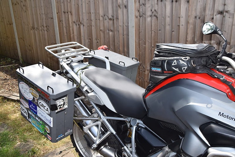 Nathan Millward BMW R1200GS Iceland adventure