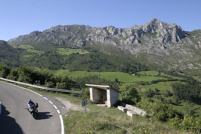 Motorcycle touring in Spain