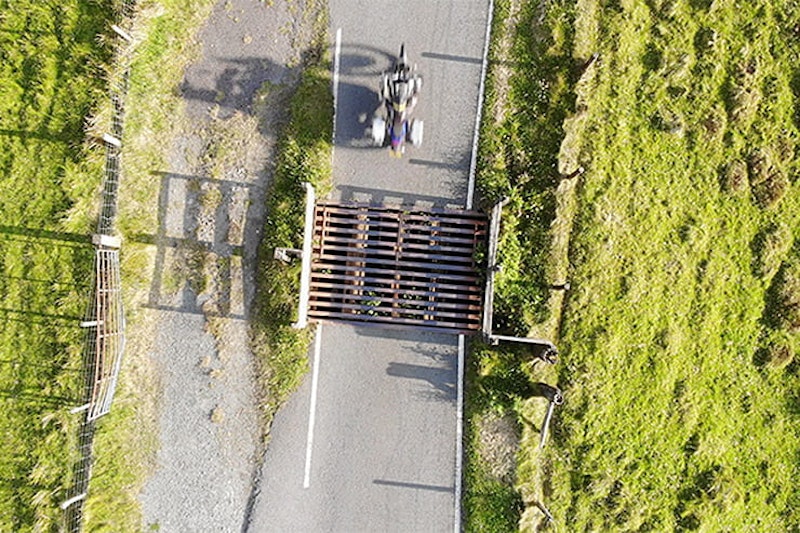 Around the world lap record holder, Nick Sanders, choses his favourite ten roads to ride on and there’s Google Maps links too