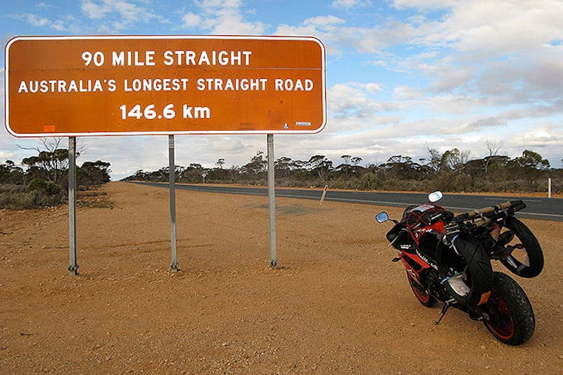 Around the world lap record holder, Nick Sanders, choses his favourite ten roads to ride on and there’s Google Maps links too