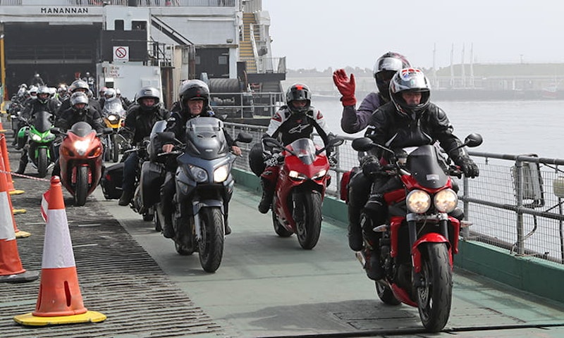 How to take your motorcycle touring on a ferry