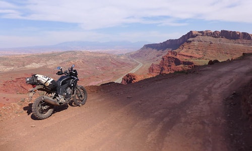 13,000 miles off road across America on a Honda CB500X