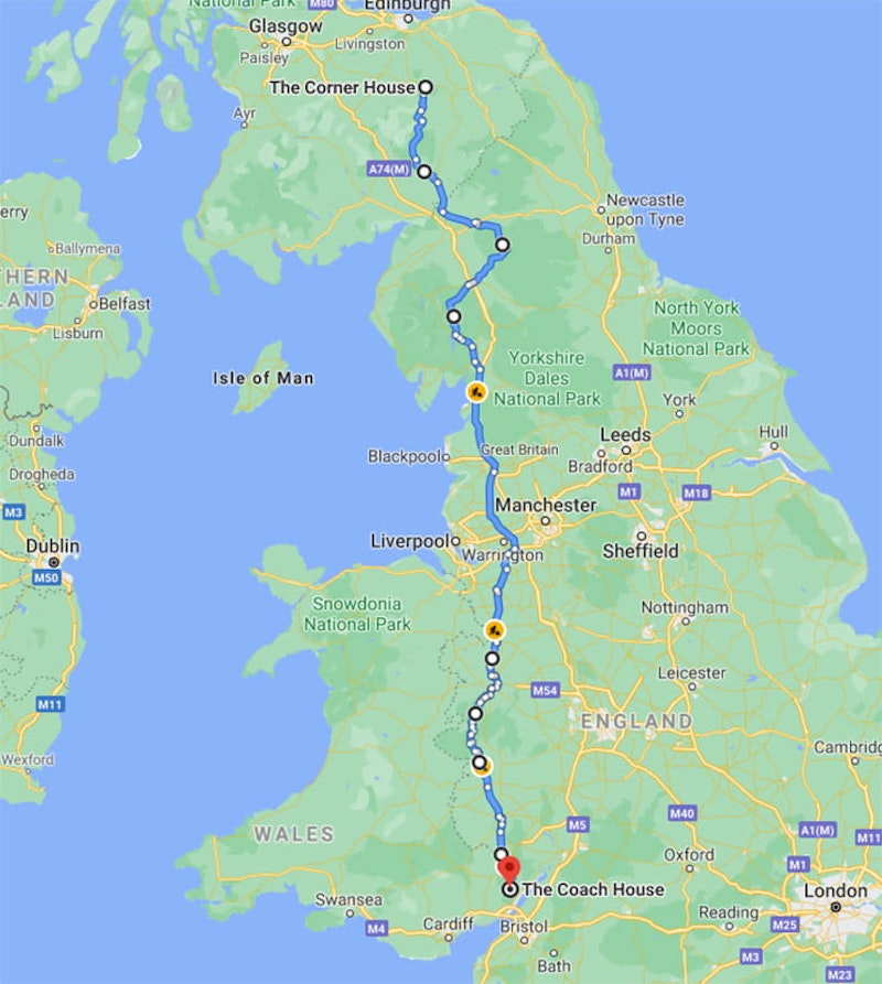 Lands End to John OGroats Motorcycle Routes_9