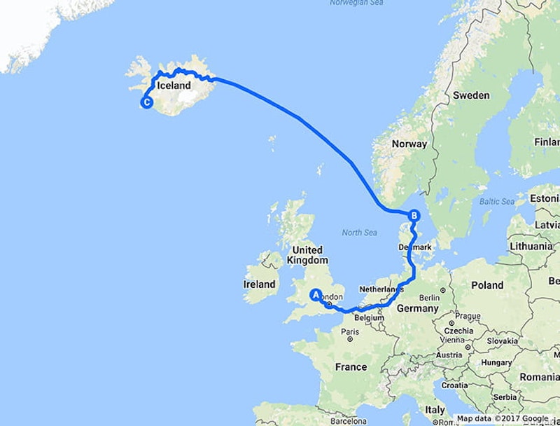 Nathan Millward Destination Iceland