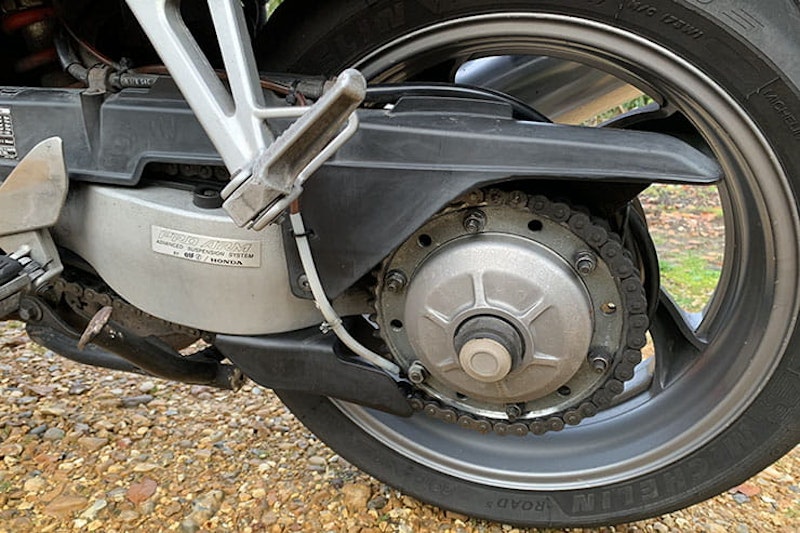 Honda VFR800 2001 project high mileage bike review_07