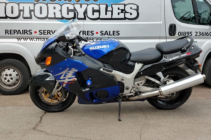 Modern classic Suzuki GSX1300R Hayabusa