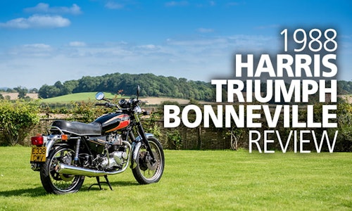 Harris Triumph Bonneville Review (1988) | Classic BikeSocial