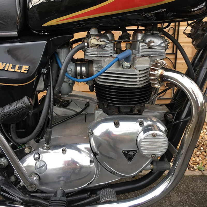 1988 Harris Triumph T140 Review Price Spec BikeSocial