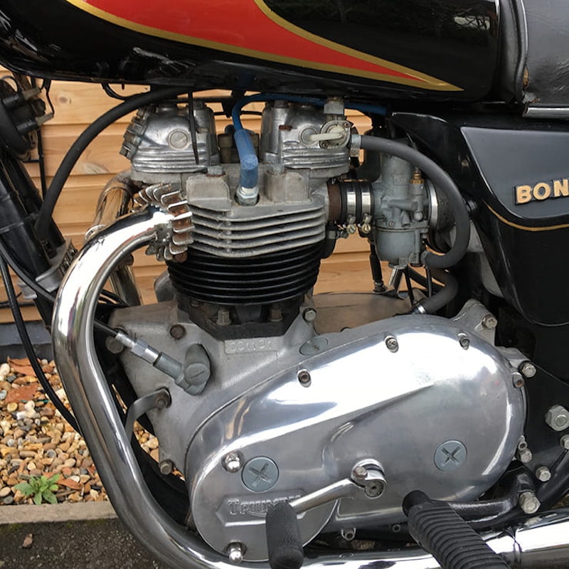 1988 Harris Triumph T140 Review Price Spec BikeSocial