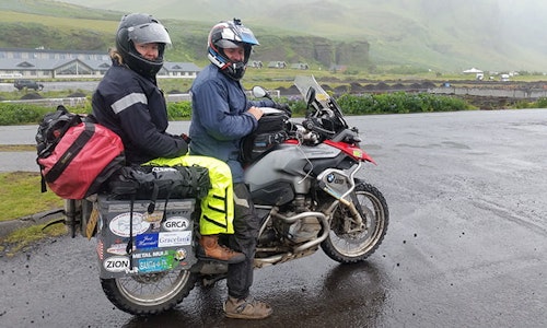 5 Two up or with mates Iceland on a BMW R1200GS