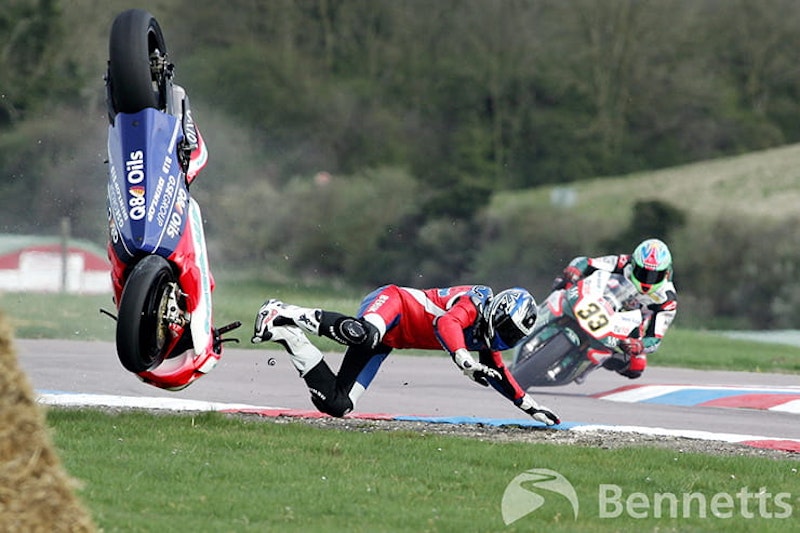 We sat down with renowned Bennetts BSB photographer, Tim Keeton, to take a look back at over 100 crashes he has caught on film over the years.