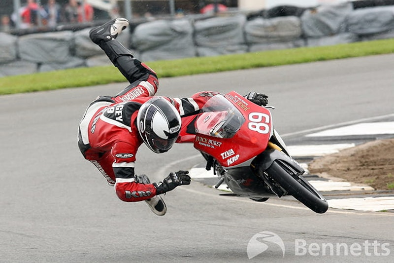 We sat down with renowned Bennetts BSB photographer, Tim Keeton, to take a look back at over 100 crashes he has caught on film over the years.