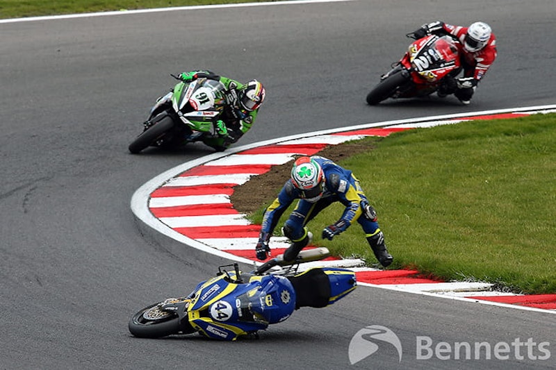 We sat down with renowned Bennetts BSB photographer, Tim Keeton, to take a look back at over 100 crashes he has caught on film over the years.