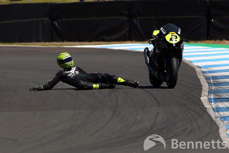 We sat down with renowned Bennetts BSB photographer, Tim Keeton, to take a look back at over 100 crashes he has caught on film over the years.