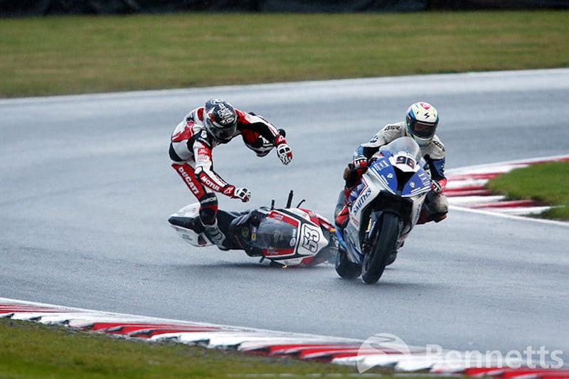 We sat down with renowned Bennetts BSB photographer, Tim Keeton, to take a look back at over 100 crashes he has caught on film over the years.