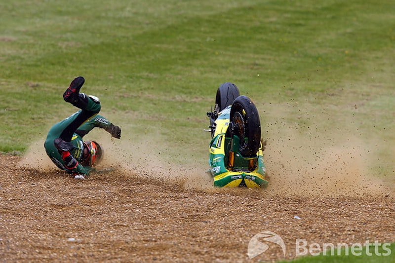 We sat down with renowned Bennetts BSB photographer, Tim Keeton, to take a look back at over 100 crashes he has caught on film over the years.