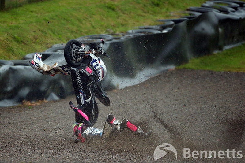 We sat down with renowned Bennetts BSB photographer, Tim Keeton, to take a look back at over 100 crashes he has caught on film over the years.