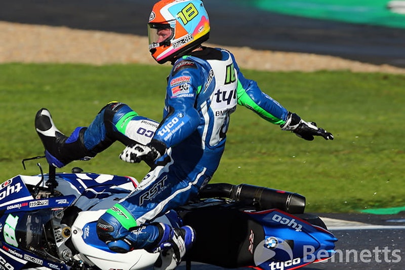 We sat down with renowned Bennetts BSB photographer, Tim Keeton, to take a look back at over 100 crashes he has caught on film over the years.
