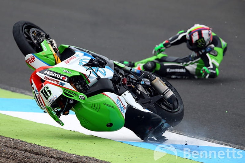 We sat down with renowned Bennetts BSB photographer, Tim Keeton, to take a look back at over 100 crashes he has caught on film over the years.