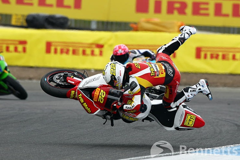We sat down with renowned Bennetts BSB photographer, Tim Keeton, to take a look back at over 100 crashes he has caught on film over the years.