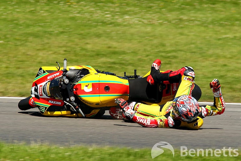 We sat down with renowned Bennetts BSB photographer, Tim Keeton, to take a look back at over 100 crashes he has caught on film over the years.
