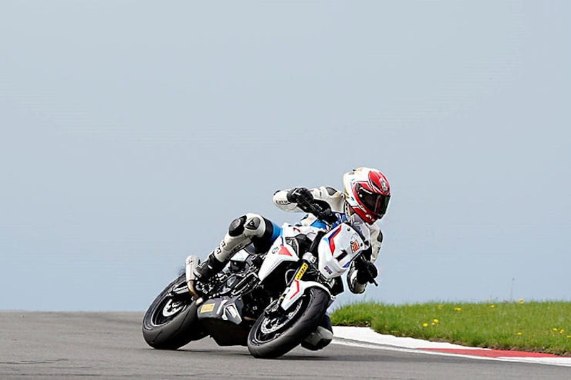Mann on F900 Cup bikea