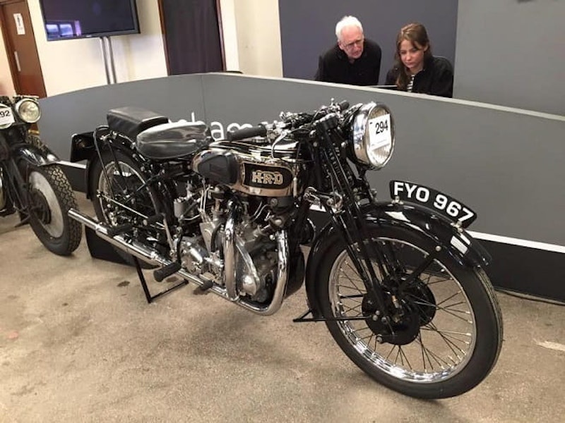 Bought for £10 and a carburettor. Restored. Sold for over £275,000
