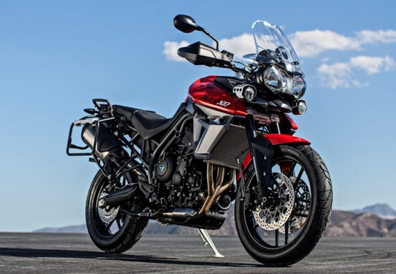 Brand new Triumph Tiger 800 XRT