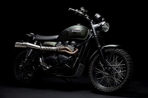 Jurassic World Triumph Scrambler on eBay for charity