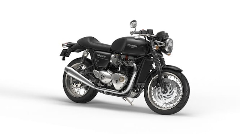 Triumph Bonneville Thruxton in Jet Black