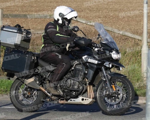 Triumph Tiger Explorer XCx spied!