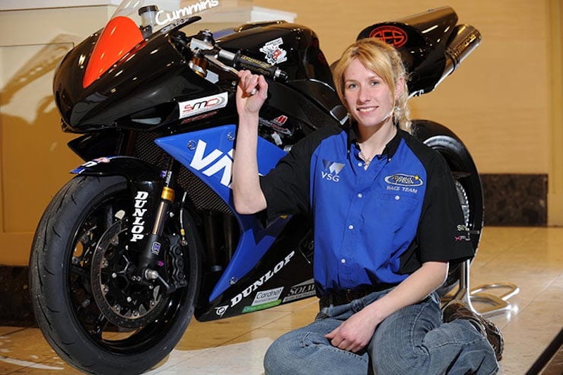 Maria Costello MBE chats to BikeSocial at the Classic TT