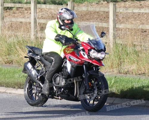 Triumph Explorer XRT spied!