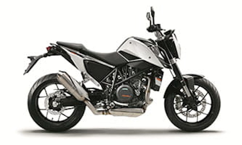 Available in two colours: white or orange. The standard model has a black frame while the 'R' is orange